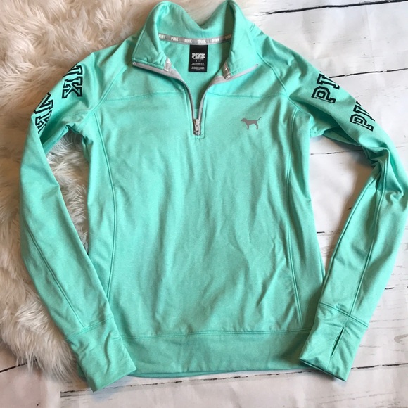 PINK Victoria's Secret Tops - PINK Victoria’s Secret quarter zip pullover